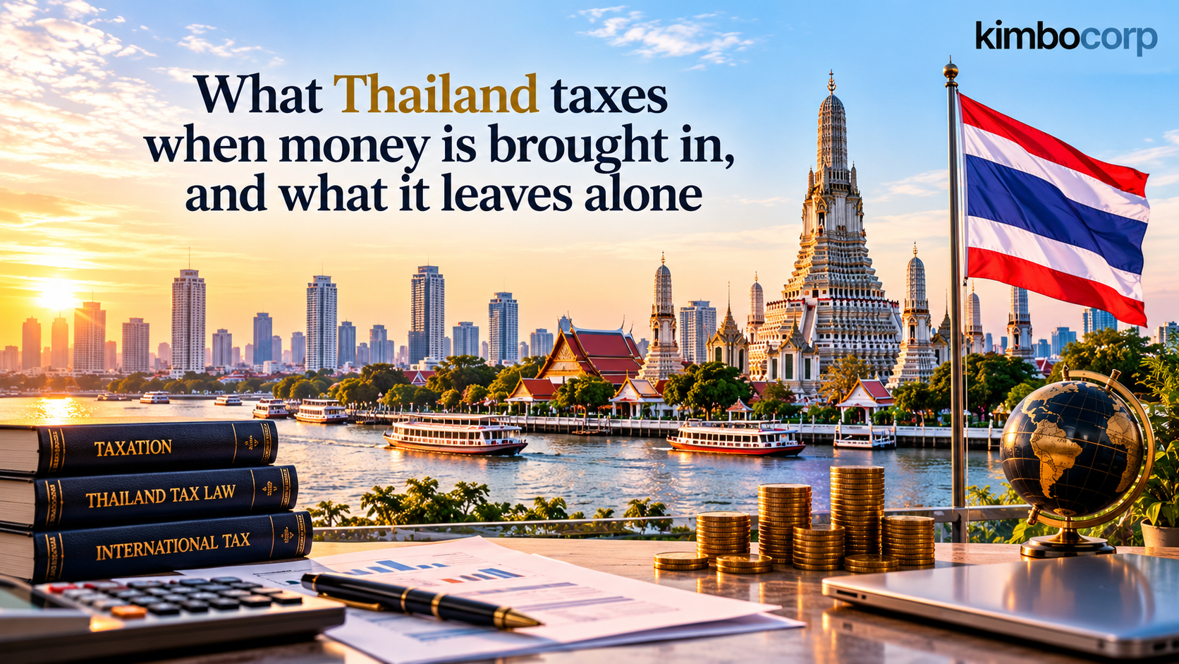 What Thailand taxes when money is brought in, and what it leaves alone