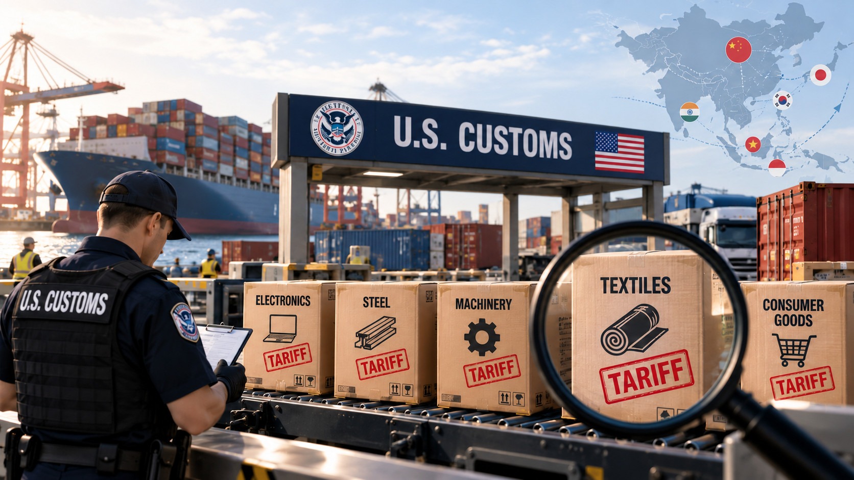 US tariffs on Asian goods now turn on the product, not the country